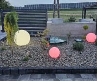 Kula ogrodowa Garden Ball GLOBO 1xE27 śr.60cm kabel 3m