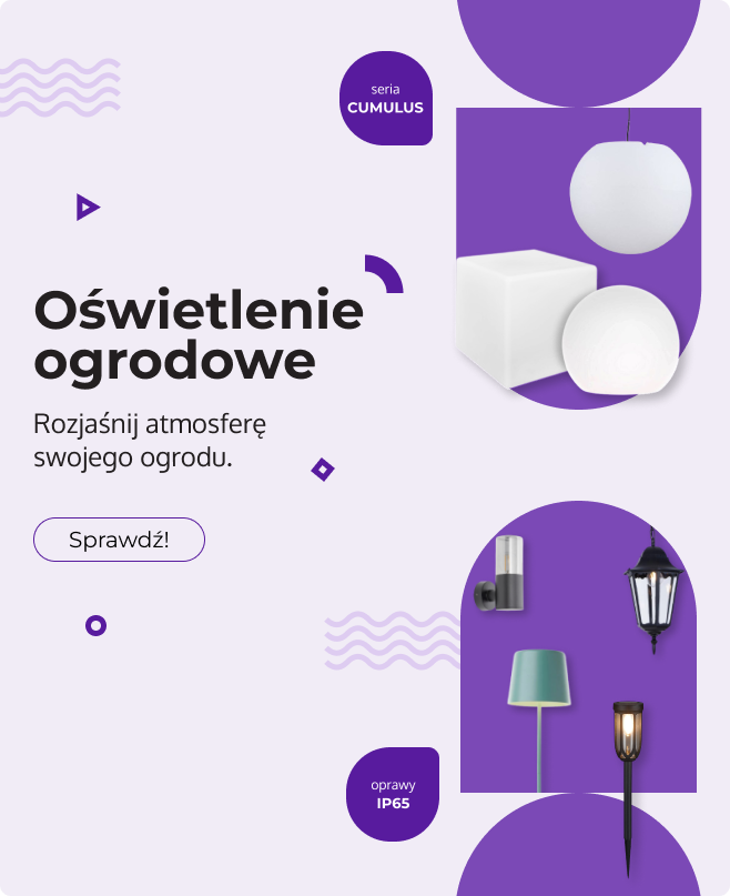 Oświetlenie ogrodowe