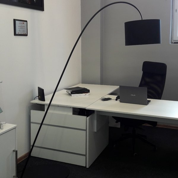 ALICE Ecru floor standing lamp