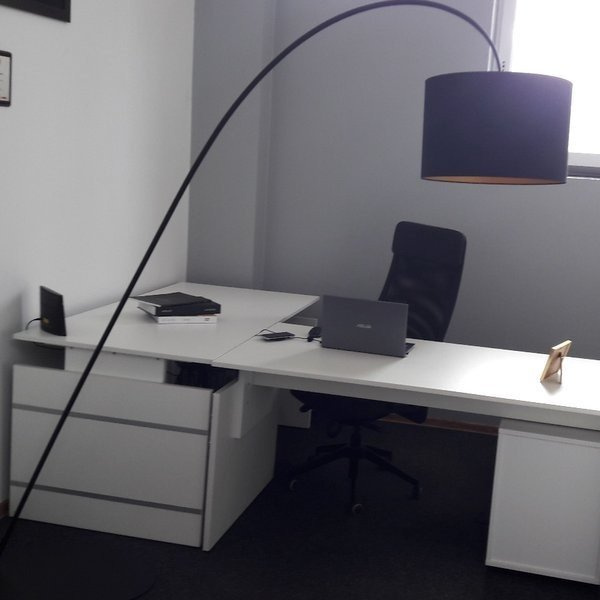 ALICE Ecru floor standing lamp