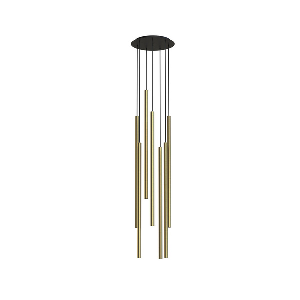 LASER SOLID BRASS VII lamp black/brass 30cm dia