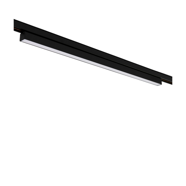LED strip luminaire 60cm MultiLINE STRIPE M 24W 3000K 120st | black