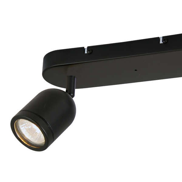 Lampa sufitowa PORTER, ML7643, czarna, 2x8W GU10, IP44 
