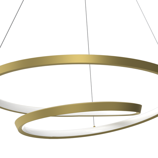 Lampa wisząca LUCERO, ML7950, złota, 48W LED, barwa neutralna 4000K