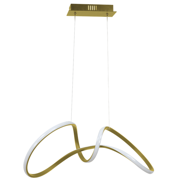 Lampa wisząca TESORO, ML7953, złota, 48W LED, barwa neutralna 4000K