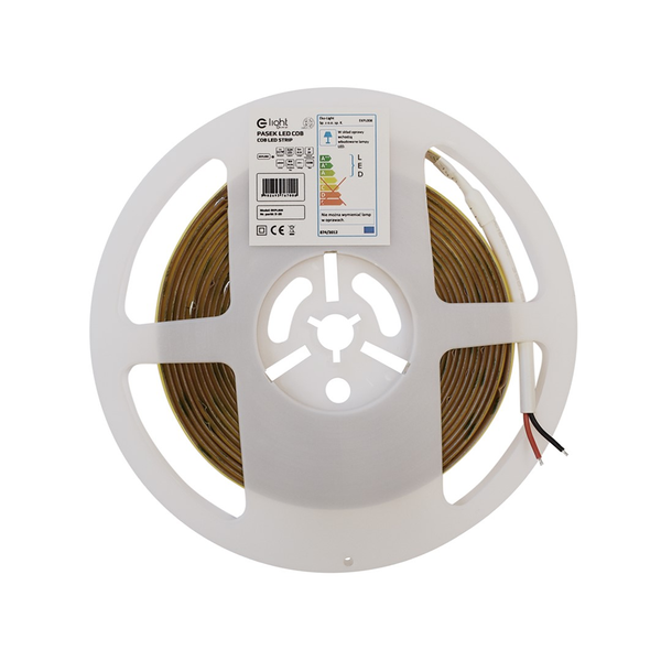 Liniowe światło - taśma LED COB 4000K 5m 50W IP20 12V 5W/m