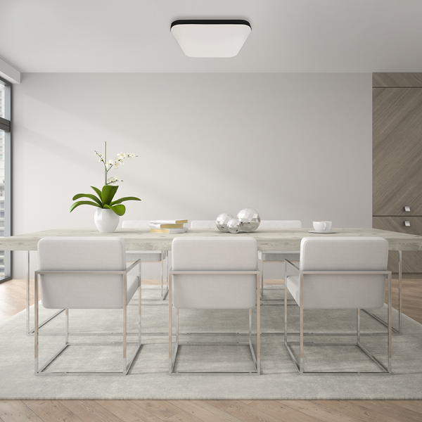 Plafon NEMO, EK7791, czarny/biały, 17W LED, barwa neutralna 4000K, IP44
