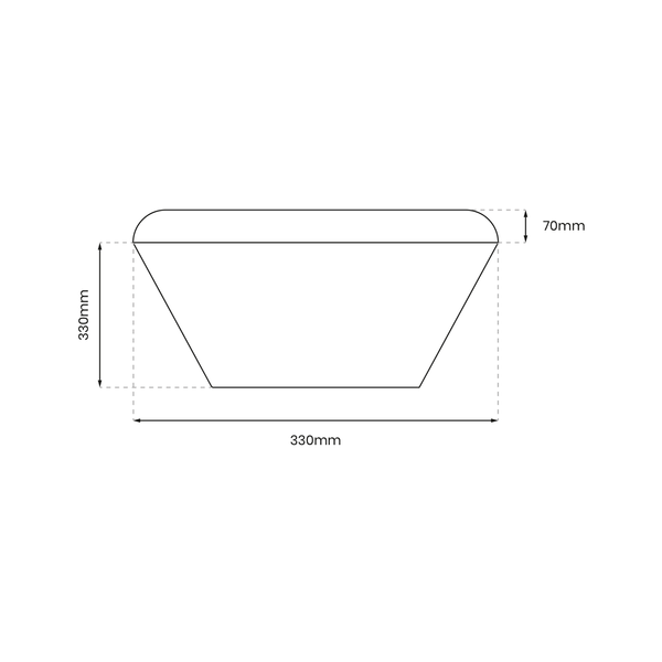 Plafon NEMO, EK7791, czarny/biały, 17W LED, barwa neutralna 4000K, IP44