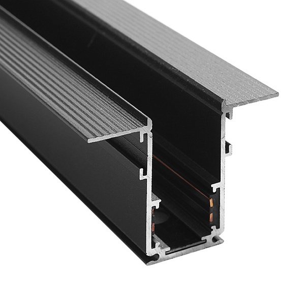 Szyna podtynkowa LED DOMENO niskonapięciowa LL-20C 150cm | czarna