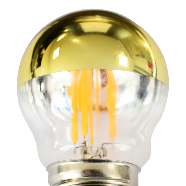Żarówka Filamentowa LED G45, E27, 4W, barwa ciepła 2700K, 430lm, Half Gold