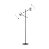 Lampa podłogowa Emibig LINEAR LP2 Czarny/GRAFIT 1167/LP2