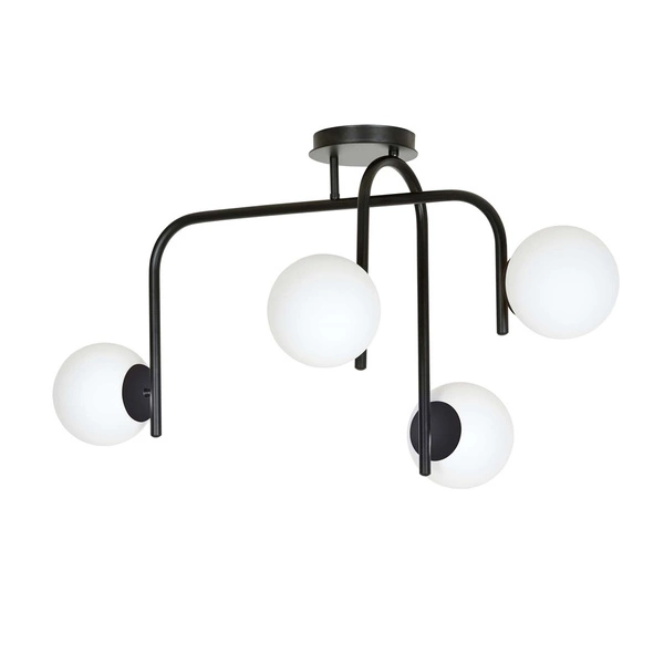 Lampa sufitowa Emibig KALF 4B Czarny 1030/4B