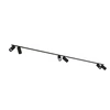 Lampa 6 punktowa podtynkowa MONO SURFACE VI 200cm GU10 | czarny 7837