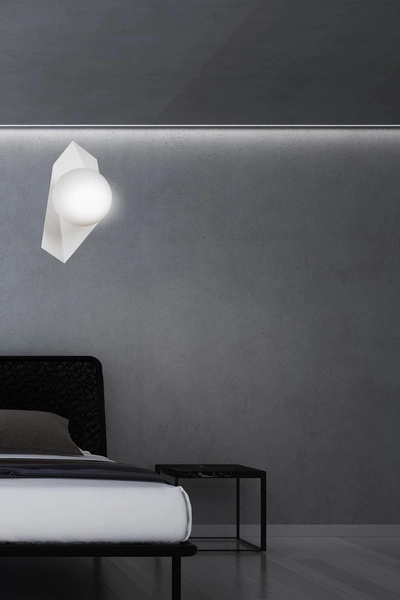 Kinkiet Emibig DRIFTON K1 Biały 637/K1