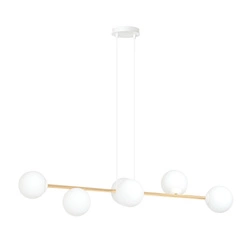 Lampa wisząca Emibig GRAVITY 6 WH GOLD 1242/6