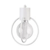 Lampa wisząca AURA KOŁO 1 ZWIS biały 31099