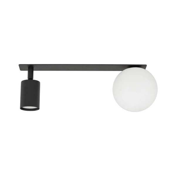 Lampa sufitowa podtynkowa VOX2 1xGU10 1xG9 szer.43cm | Biały - Czarny 10927