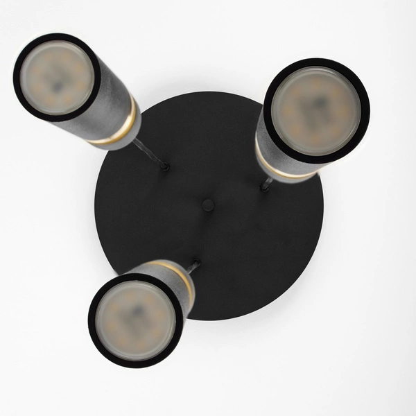 Nowoczesna Lampa wisząca ALAS wys. 35-136cm 3xG10 14W IP20 | Złoty