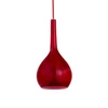 Lampa wisząca kropla zwis VETRO czerwona śr. 16,5cm