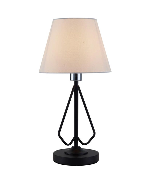 Lampa stołowa MORLEY LEDEA, 50501089, czarny/biały, 1x60W E14