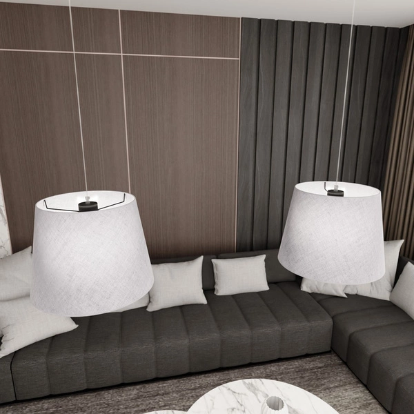 Lampa wisząca Emibig EPOCA 2 GREY 1405/2