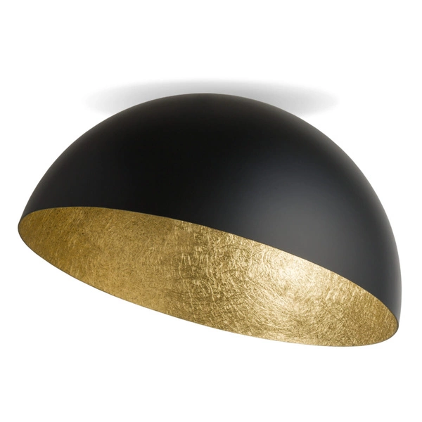 Lampa Sigma Sfera 70 plafon czarny/złoty 32472
