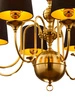 Klasyczny Żyrandol BATUMI wys. 140cm 8xE27 15W IP20 | Złoty