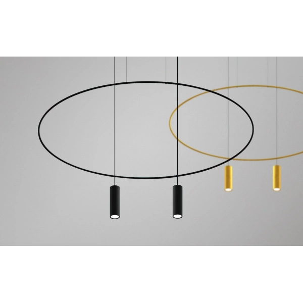 Lampa wisząca HOLAR 2 TH.017CZ czarna 2xGU10