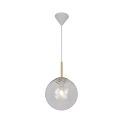 Lampa wisząca CHISELL E27 40W Metal | Mosiądz