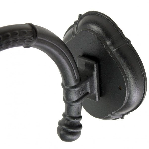 Klasyczny kinkiet zewnętrzny Retro Maxi K 3012/1/BD | czarny