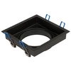 Oprawa wpuszczana oczko sufitowe CROSTI LANA SQ L szer. 17cm | czarny