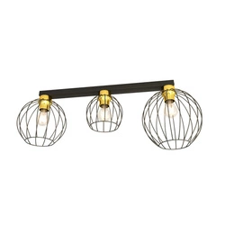 Lampa sufitowa Emibig NEST 3 BL GOLD 1370/3