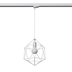 Lampa wisząca GASPARE biała E27 3000K 7,5W 620lm