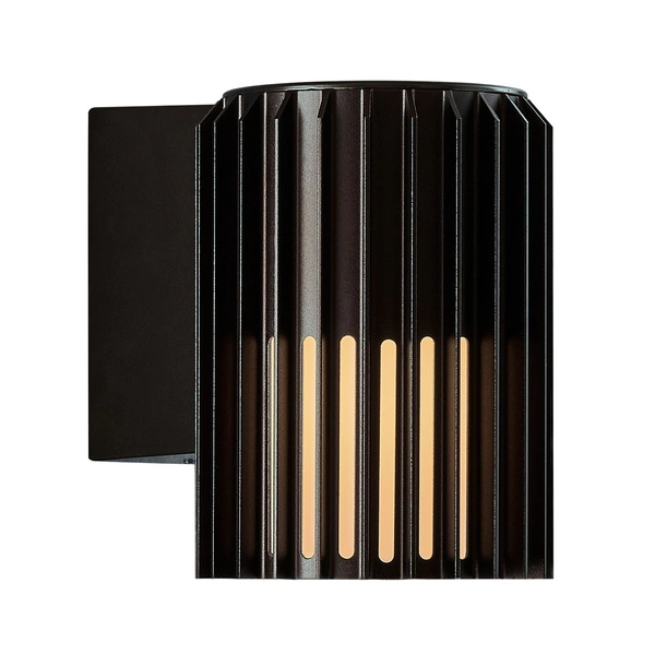 Kinkiet ALUDRA E27 15W Aluminium | Seaside czarny