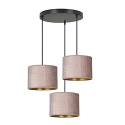 Lampa wisząca Emibig HILDE 3 BL PREMIUM ROSE 1053/3PREM