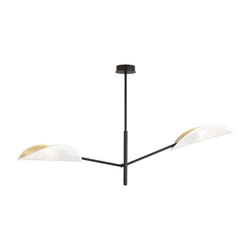 Lampa sufitowa Emibig VENE 2 Biały/GOLD 1159/2