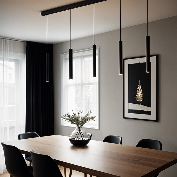 Sopel do szyny magnetycznej LED 40cm 7W 3000K DDDX-B07 ciepła | czarny