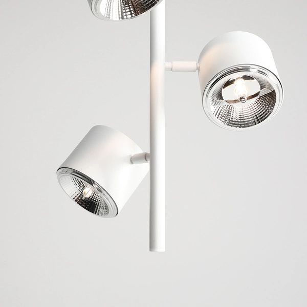 Aldex Lampa wisząca BOT 3, 1046E, biała, 3x35W GU10