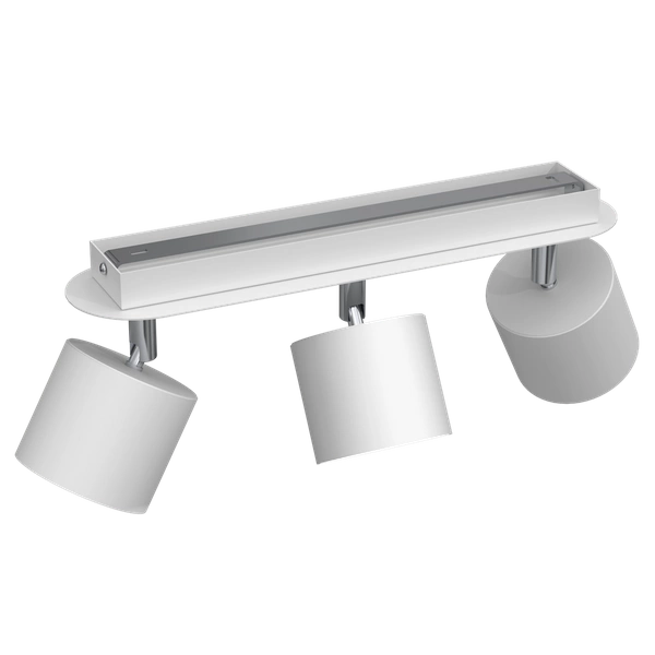 Lampa sufitowa DIXIE WHITE 3x GX53 szer. 34cm | biały