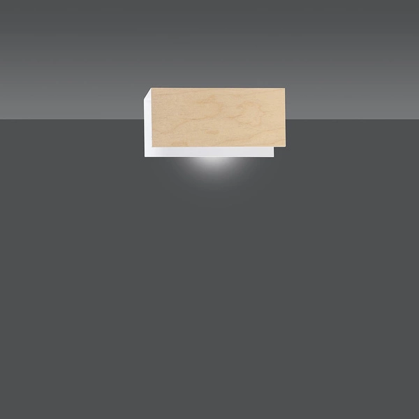 Kinkiet Emibig CARLO K1 Biały 611/K1