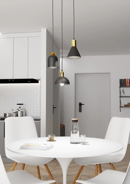 Lampa wisząca Emibig FOX 3 PREM BL 1402/3PREM