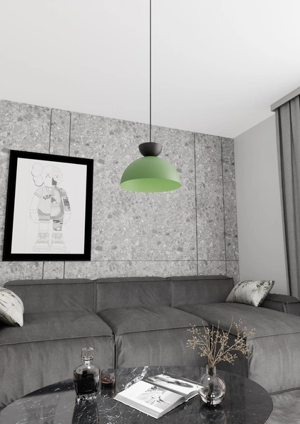 Lampa wisząca Emibig LUNARO 1S BL GREEN 1473/1S