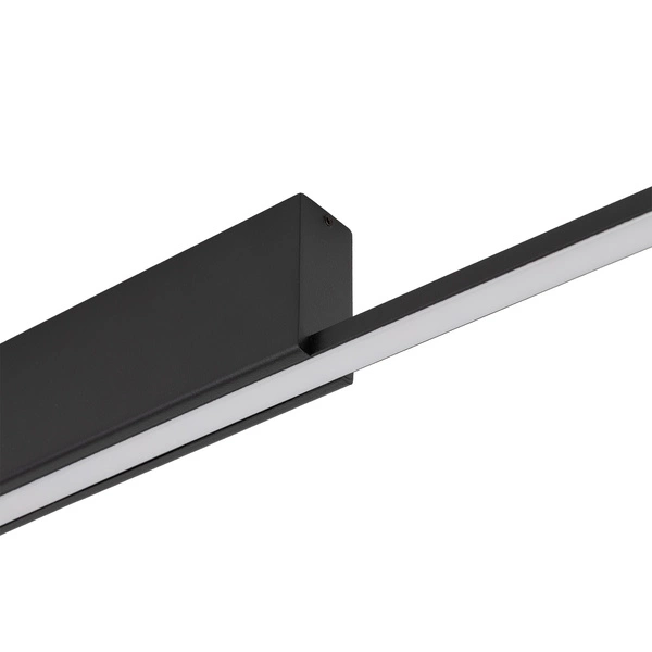 Lampa sufitowa GIAVELLOTTO LED S 18W 3000K 1400lm dług.75.5cm | Czarny 11886