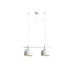 Aldex Lampa wisząca BERYL 2, 976H, biała, 2x60W E27