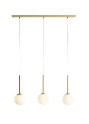 Aldex LAMPA WISZĄCA BOSSO 3 BRASS 1087E_40