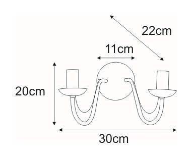 Kinkiet K-3999 z serii BARTEZ II