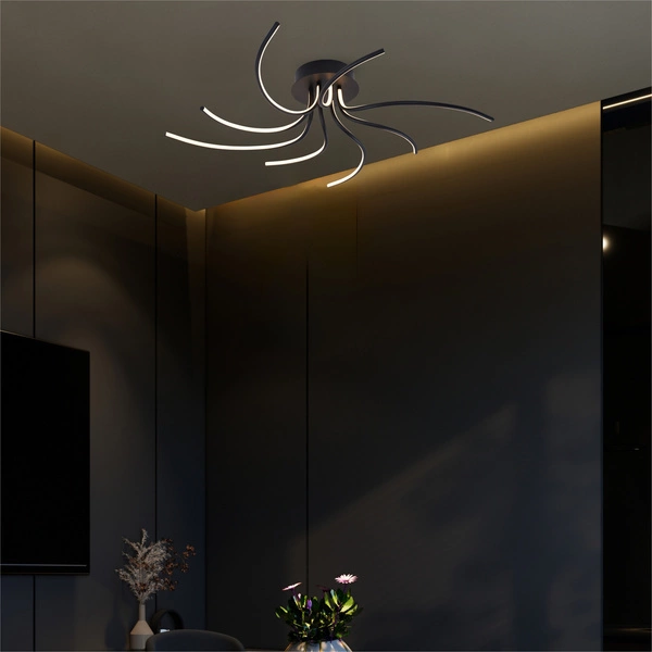 2200012-BK DIOGO LAMPA SUFITOWA CZARNA/BLACK