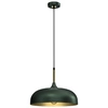 Lampa wisząca LINCOLN, MLP8032, 35 cm, zielony/złoty, 1x60W E27