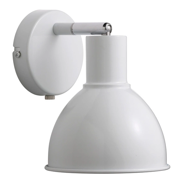 Kinkiet POP E27 18W Metal | Biały