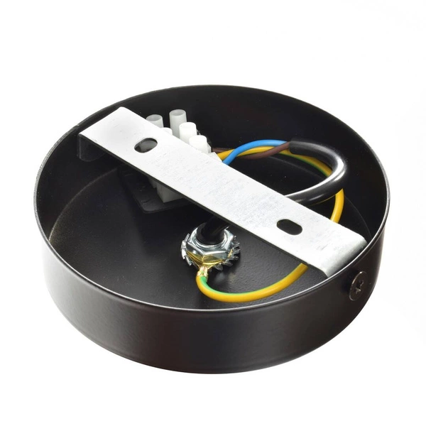 Lampa sufitowa MARGO, czarny/złoty, 3x60W E27, MLP6211